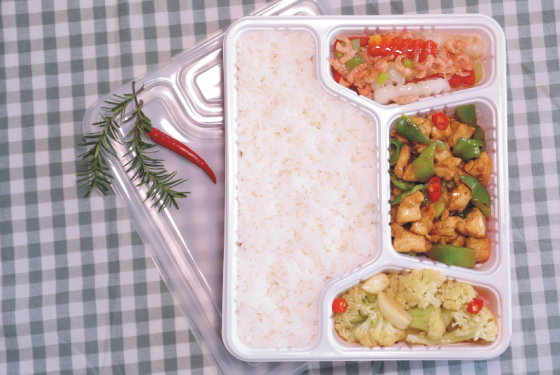 醬爆雞丁套餐(香辣)